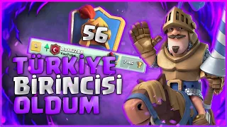 Türkiye 1.si Oldum Clash Royale