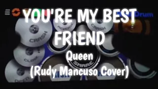 Queen - You're my Best friend (Rudy Mancuso) (Real Drum App cover by Marlo Noceda Ortiz)