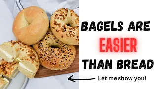 New York Style Sourdough Discard Bagels Recipe and Tutorial