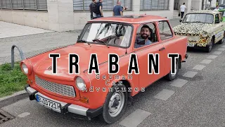 Driving a Trabant in Berlin! Part of a Euro-trip adventure.