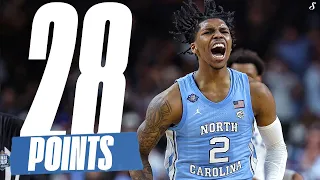 Caleb Love Shines In UNC's Win Over Duke With 28 PTS!