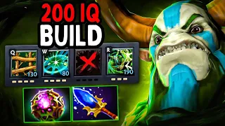 How real men play Nature Prophet in 7.35d🔥200IQ Push Strategy!