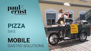 PIZZA BIKE | paul&ernst | mobile gastro solutions #pizza #bike #lastenrad