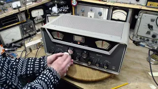 Hammarlund HQ-100A, Hammarlund HQ-180 and Hallicrafters SX-122 - Initial Power Up Tests