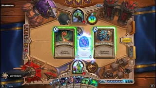 Hearthstone Друид и скелемант ОПАСЕН