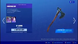 Fortnite Buying The Leviathan Axe