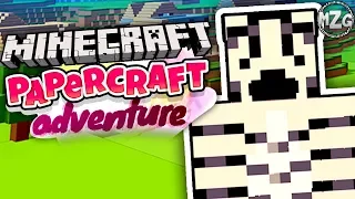 Minecraft Papercraft Adventure! - Zebra's Minecraft Fun