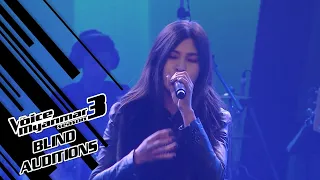 Su Mon: "ချယ်ရီမြို့" - Blind Auditions - The Voice Myanmar Season 3, 2020