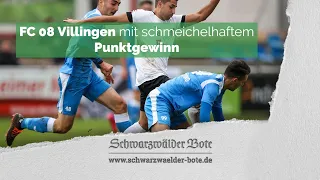 FC 08 Villingen mit schmeichelhaftem Punktgewinn