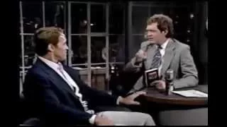 1987 - Dave Asking Arnold Schwarzenegger That Famous Question:)