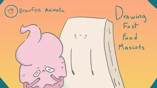 Drawing Terrible Fast Food Mascots [Drawfee Animatic]