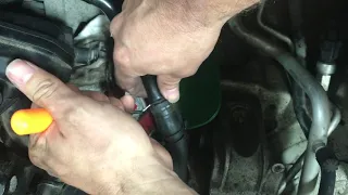 TRICK to easily removing stuck rubber hoses