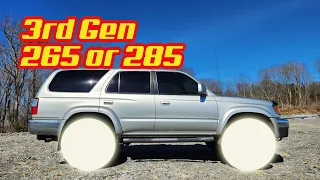 3rd Gen 4Runner New Tire Setup  Speedy's Garage Restoring a 3rd Gen 4Runner P5