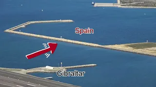 A very easy Spain/Gibraltar Border Explanation