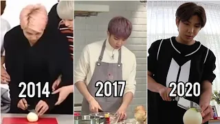 Bts Namjoon's cooking evolution 2014~2020