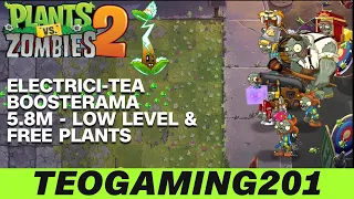 PvZ 2 | Arena | Electric Peel Season! | Electrici-tea Boosterama! (LOW LEVEL)