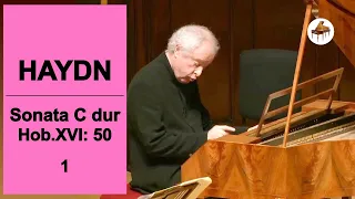 Andras Schiff playing Haydn Sonata Nr.60 Hob.XVI:50 C-dur mov.1 on McNulty Piano Walter 1805