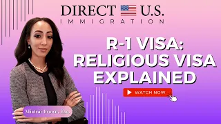 R1 Visa: Religious Visa Explained