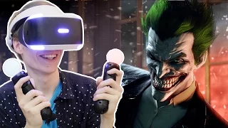 THE JOKER RETURNS! | Batman Arkham VR (Playstation VR Gameplay) Part 1