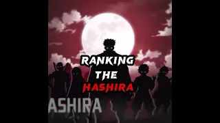 Ranking the hashira(IMO)