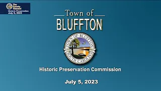 Historic Preservation Commission Wednesday, June 7, 2023 at 6:00 PM Theodore D. Washington