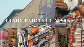 TRADE FAIR MARKET VLOG| PRICES OF THINGS IN NIGERIA 🇳🇬 MARKET IS UNBELIEVABLE| A REALISTIC DAY