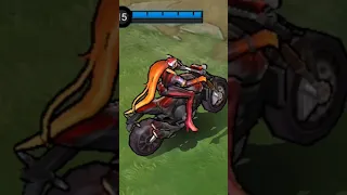 mlbb irithel ducati skin bug so funny... #shorts #mlbb