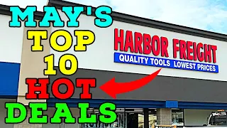 Top 10 Harbor Freight Deals (Till May 12th 2024)