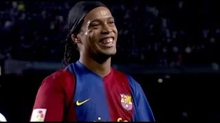 Ronaldinho vs Real Madrid Home 06 07 HD 720p