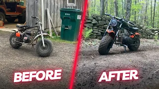 Mini Bike Full Restoration - Timelapse