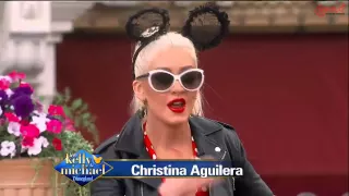 Christina Aguilera - Live! With Kelly & Michael Interview