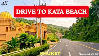 Driving in Thailand 2022 | Phuket | PaTong Beach | Kata Beach | 4K Virtual Tour