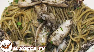 335 - Pasta ai calamari...meglio che alle Baleari! (primo piatto a base di pesce gustoso e semplice)