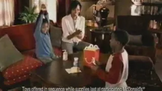 McDonald's Happy Meal Aladdin: Platinum Edition Commercial (2004)