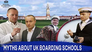 A day in the life of a UK boarding  school. Royal Hospital School. Myths and reality.