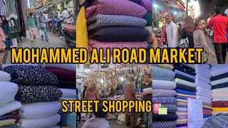 Mohammed Ali road street Market || Eid shopping vlog || kurta for Men's || Nakhuda mohalla vlog