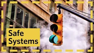 What is a 'safe systems' approach to road safety?