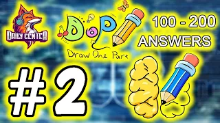 DOP: Draw One Part Levels 100 - 200 Gameplay Walkthrough All Answers