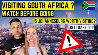 IS SOUTH AFRICA SAFE ? Should you visit Johannesburg? #southafrica #travel #vlog #couple