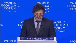 Javier Milei addresses World Economic Forum in Davos | FULL SPEECH