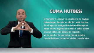 İşaret Diliyle Cuma Hutbesi - 3 Mart 2017