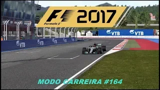 F1 2017 MODO CARREIRA #164 (RÚSSIA):AINDA BEM QUE O RAIKKONEN USOU FORÇA TOTAL CEDO