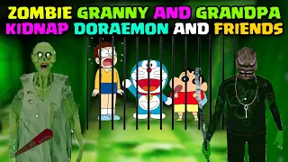 zombie granny kidnap doraemon and his friends I granny vs doraemon I doraemon granny I granny