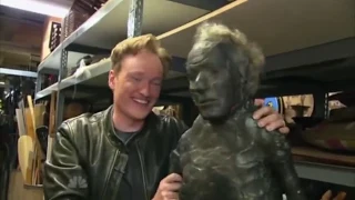 Conan O'Brien visits the Universal Studios Prop Warehouse (2009)