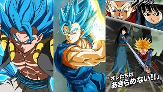 LR Gogeta Blue & Vegito Blue Super Attacks