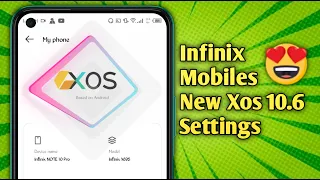 Infinix Mobiles New Xos 10 6 Settings Update