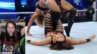 WWE Smackdown 11/19/15 Charlotte vs Brie