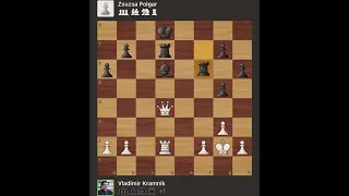 Vladimir Kramnik vs Suzan Polgar | Melody Amber Rapid 3rd, 1994