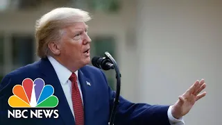 President Donald Trump Holds Briefing At White House | NBC News