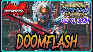 Tekken 8 ▰ (DoomFlash) - YOSHIMITSU Tekken 8 God SUPREME Online Matches JUNE 02, 2024 replays